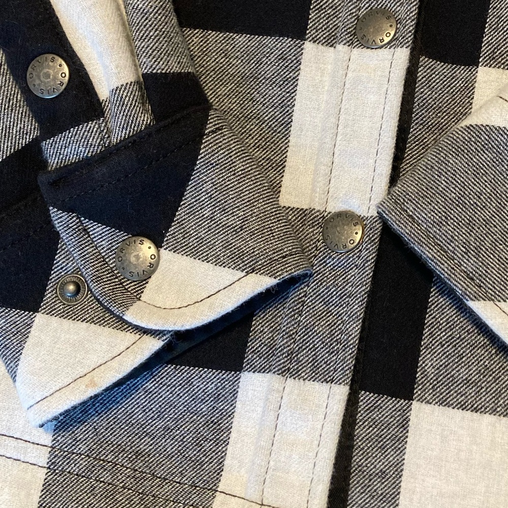 Orvis Checkered Shirt Jacket - Picture 3 of 5